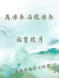 真佛系与假佛系