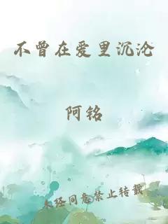 不曾在爱里沉沦